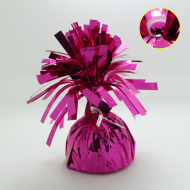 Ballon vægt Fuchsia/Pink folie på 170g og 10cm højde